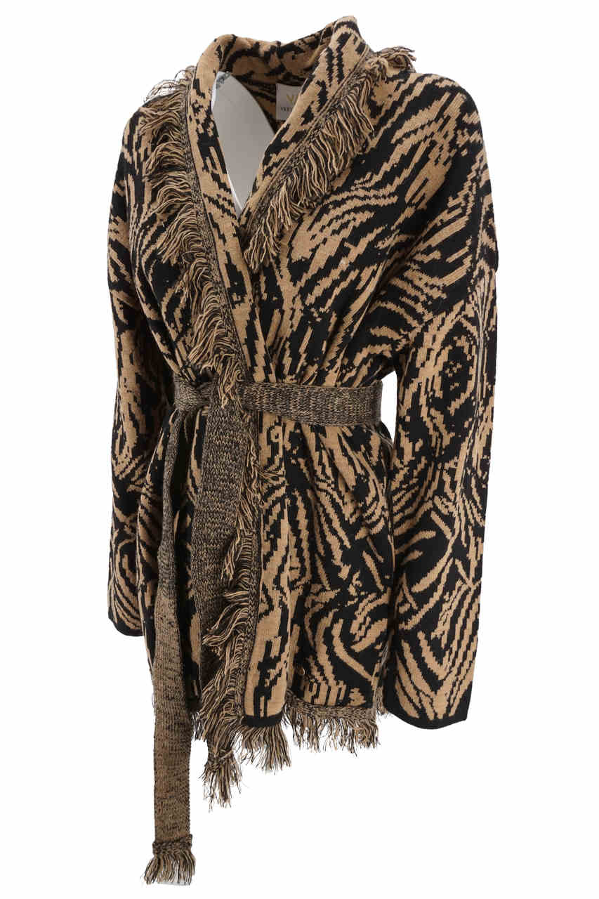 Cardigan Very Simple / Nero - Ideal Moda