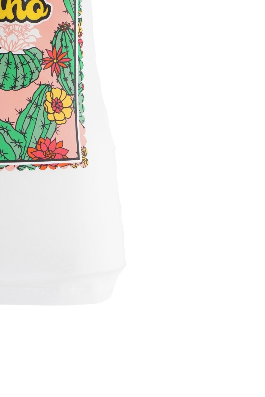 T-Shirt Love Moschino con Stampa / Bianco - Ideal Moda