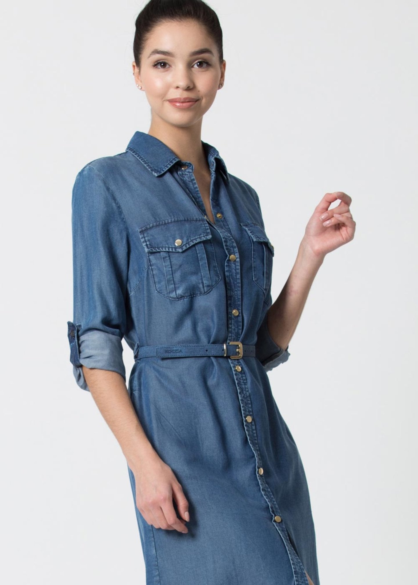 Abito Kocca in Denim / Jeans - Ideal Moda