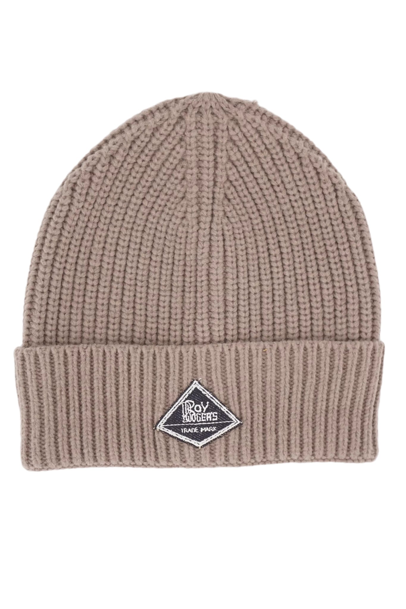 Cappello Unisex con Logo Roy Roger's / Beige - Ideal Moda
