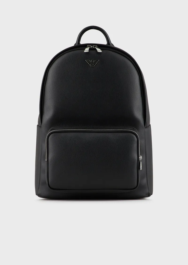 Zaino Emporio Armani con Logo / Nero - Ideal Moda