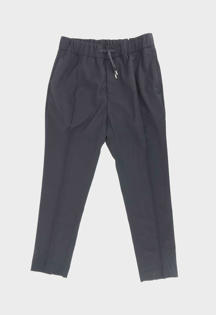 Pantalone con Coulisse / Nero - Ideal Moda