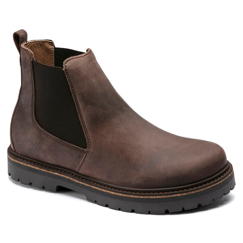 Stivaletto in Pelle Samosciata Birkenstock / Marrone - Ideal Moda