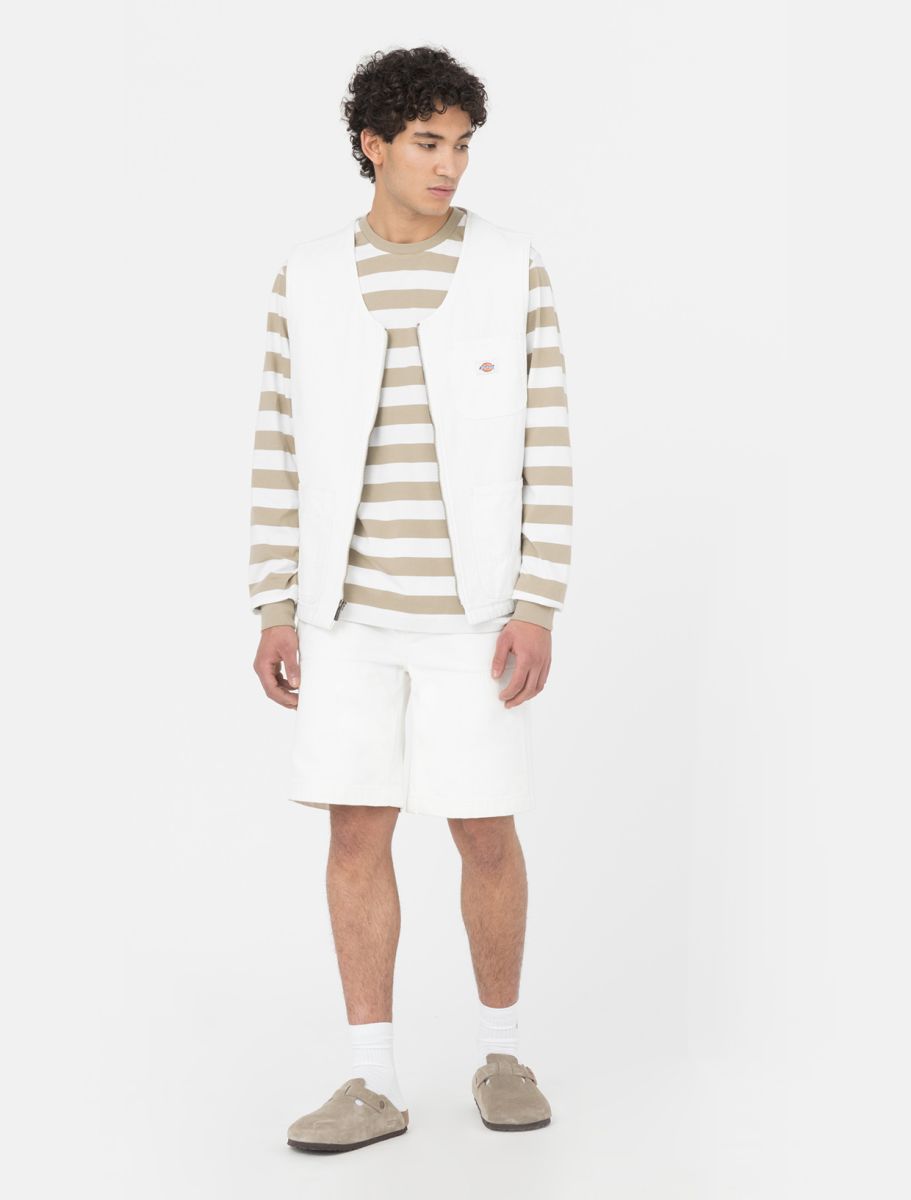 Gilet in Cotone Dickies / Bianco - Ideal Moda