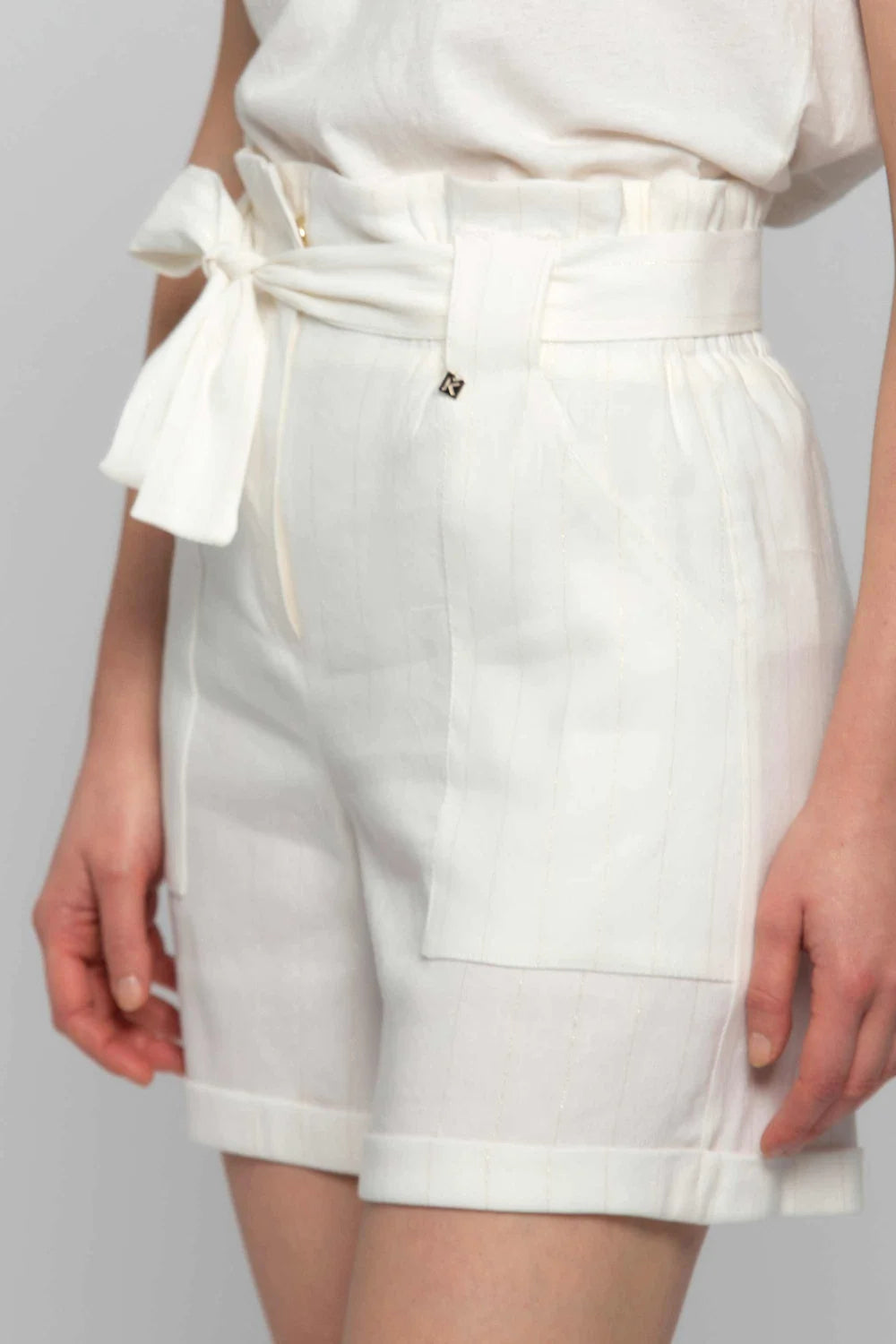 Short con Cintura Kocca / Bianco - Ideal Moda