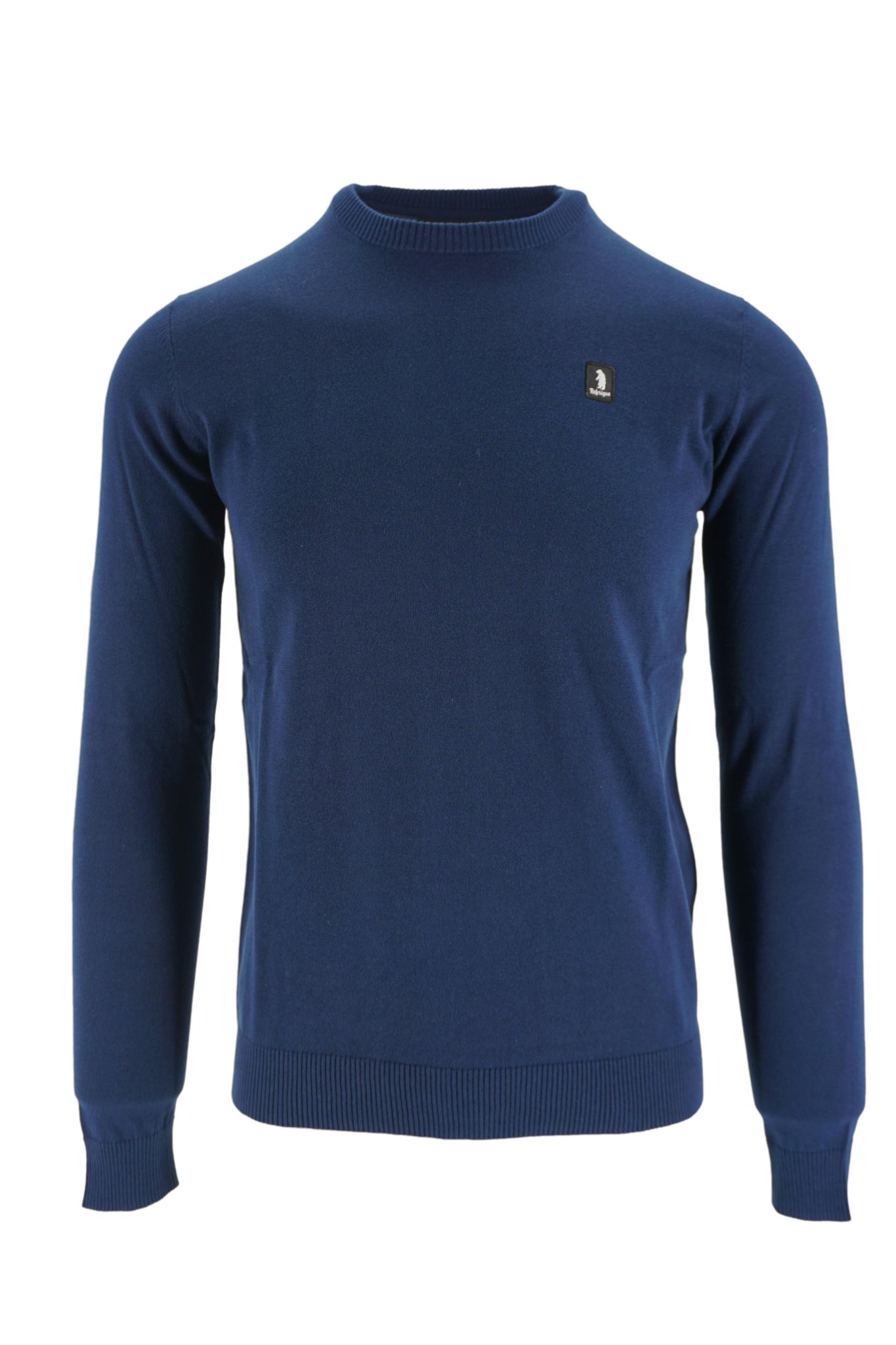Maglia in Cotone con Logo Refrigue Blu