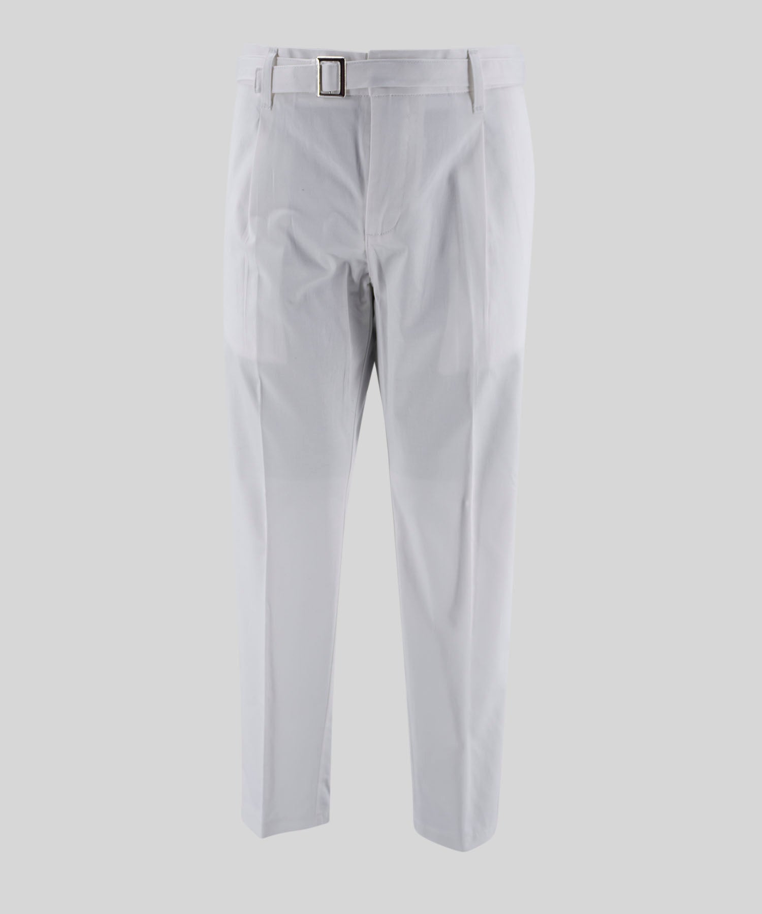 Pantalone con Coulisse in Cotone / Bianco - Ideal Moda