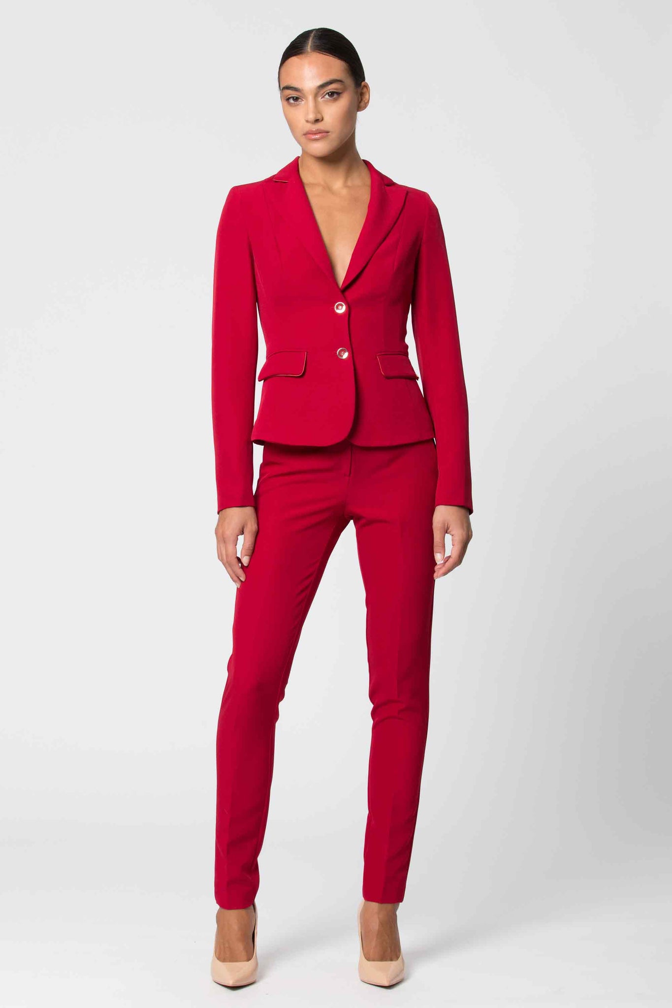 Tailleur Monopetto Kocca / Bordeaux - Ideal Moda