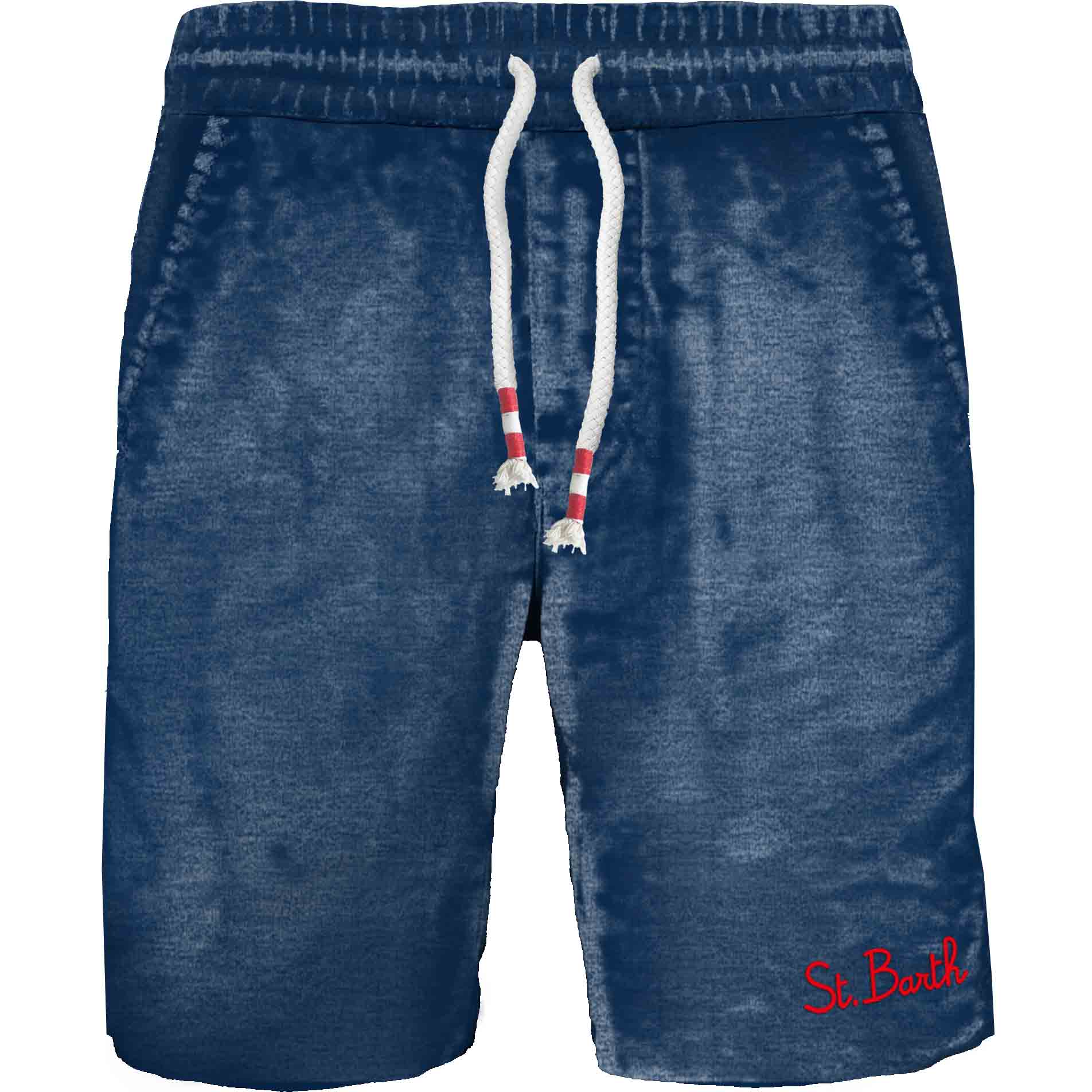 Pantaloncino in Tuta / Blu - Ideal Moda