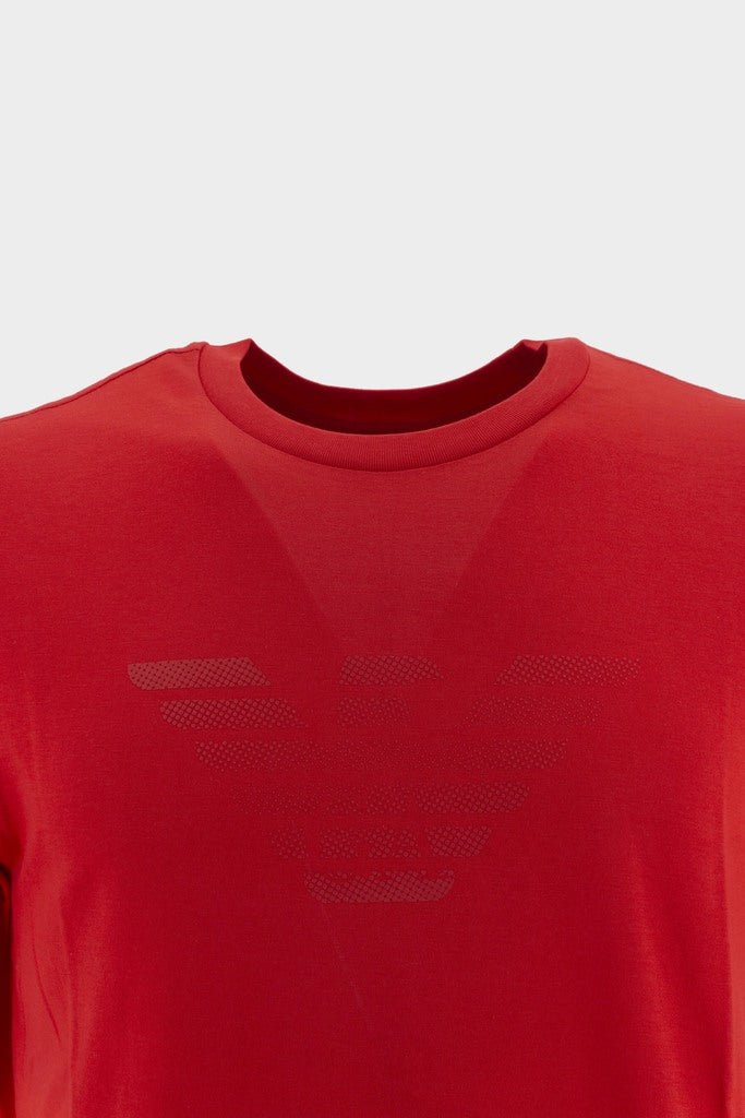 T-Shirt con Logo / Rosso - Ideal Moda