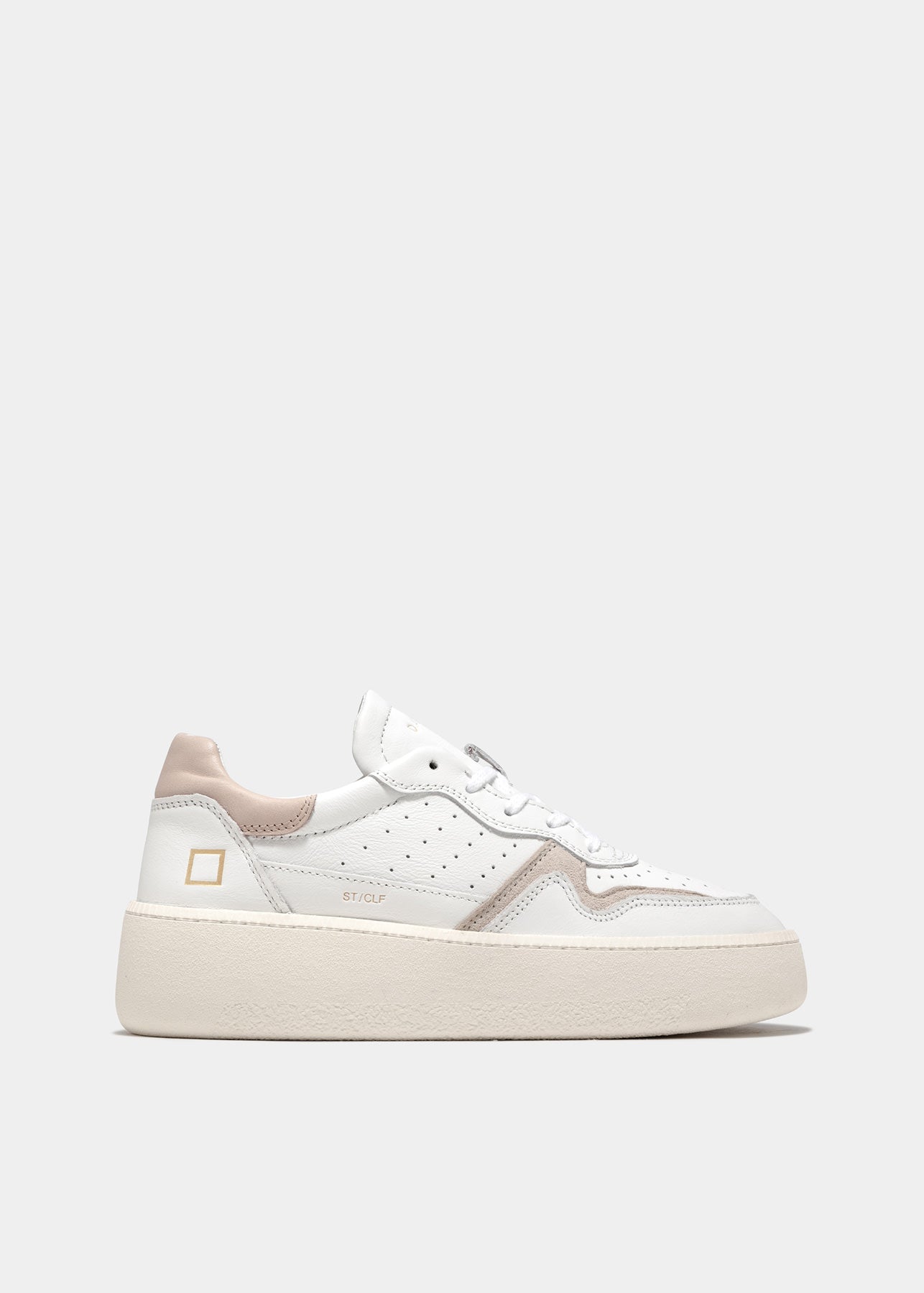 Sneaker DATE Step Calf / Bianco - Ideal Moda