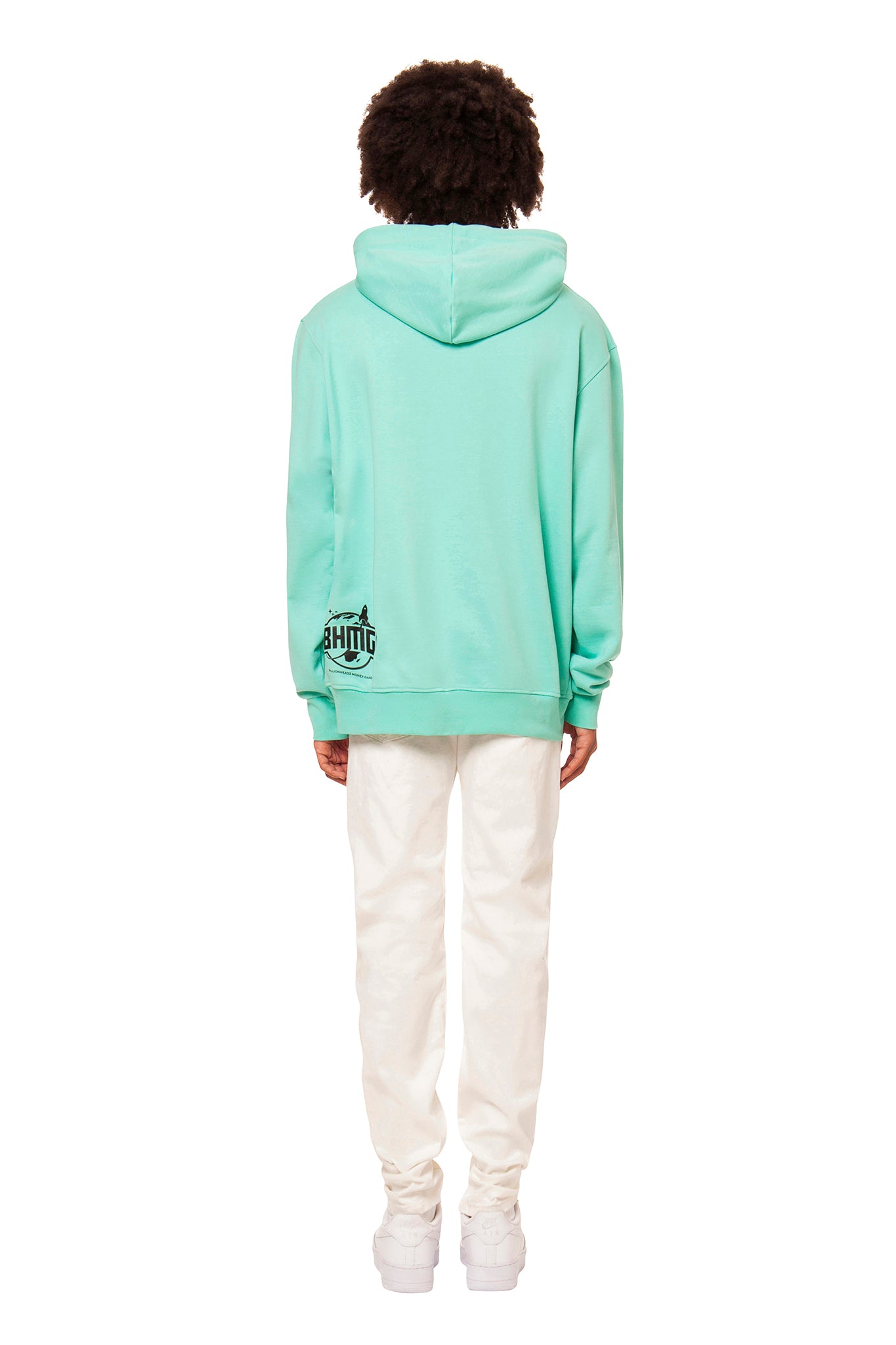 Felpa Unisex con stampa / Verde - Ideal Moda