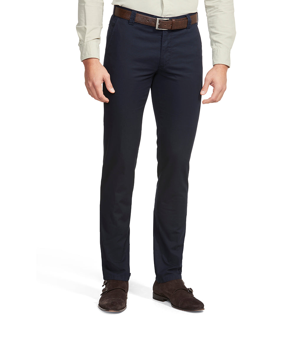 Chino di Cotone / Blu - Ideal Moda