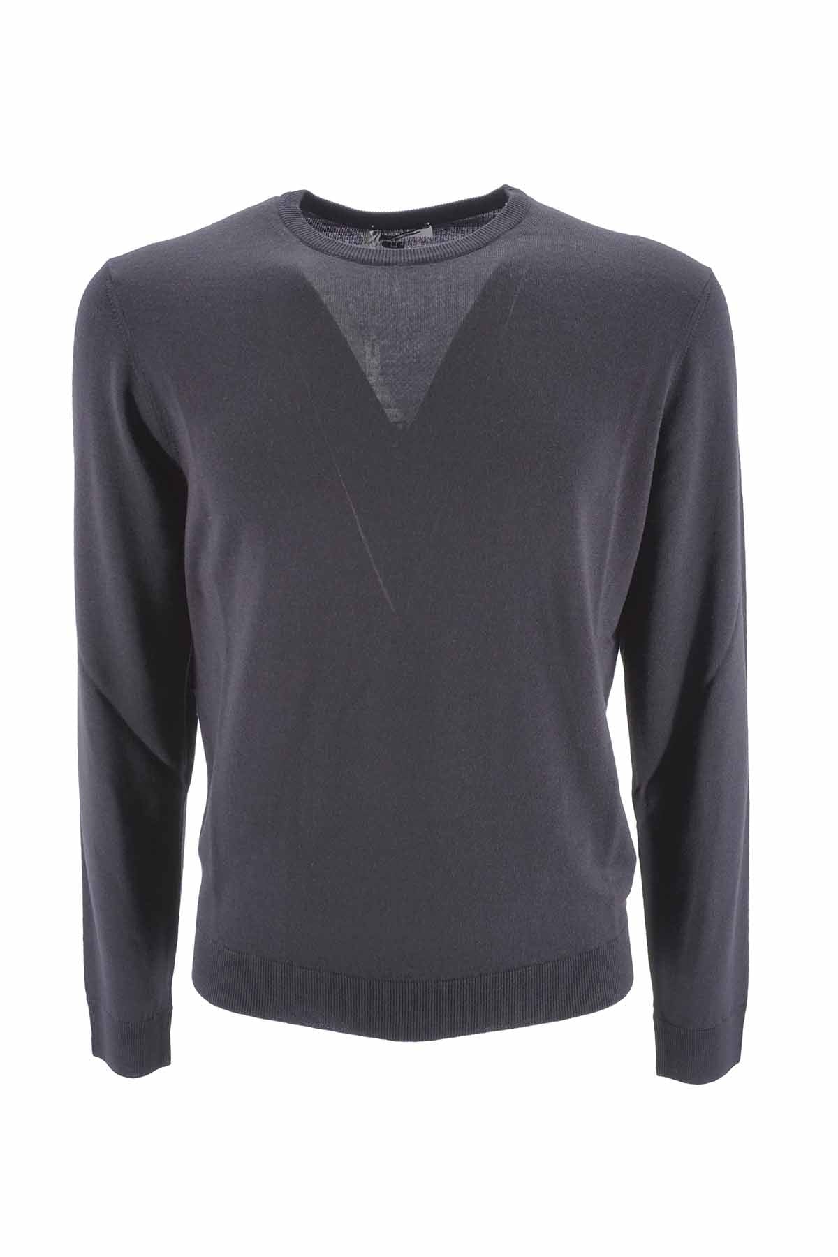Maglia Heritage Girocollo / Nero - Ideal Moda