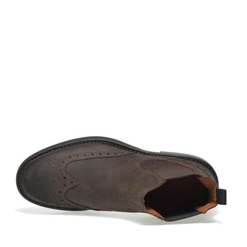 Beatles in Pelle Scamosciata Frau / Marrone - Ideal Moda