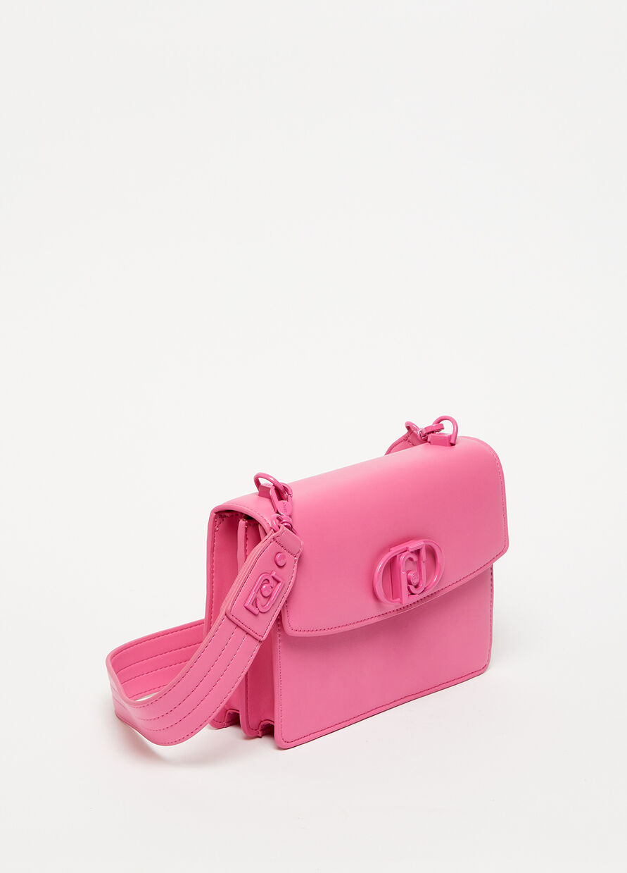 Borsa a Spalla con Logo Liu Jo / Rosa - Ideal Moda