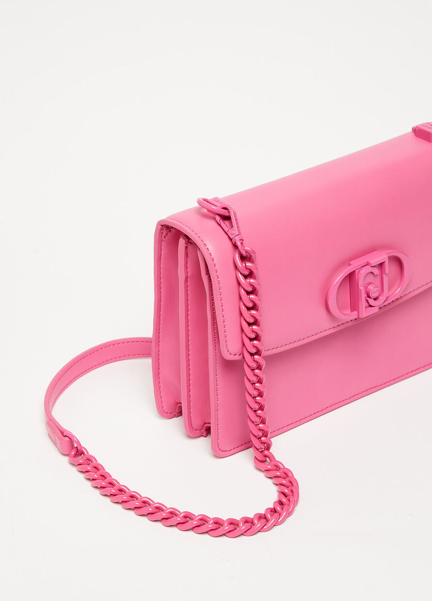 Borsa a Spalla con Logo Liu Jo / Rosa - Ideal Moda