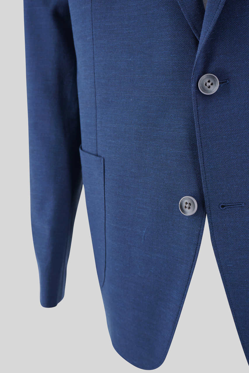 Giacca monopetto / Blu - Ideal Moda