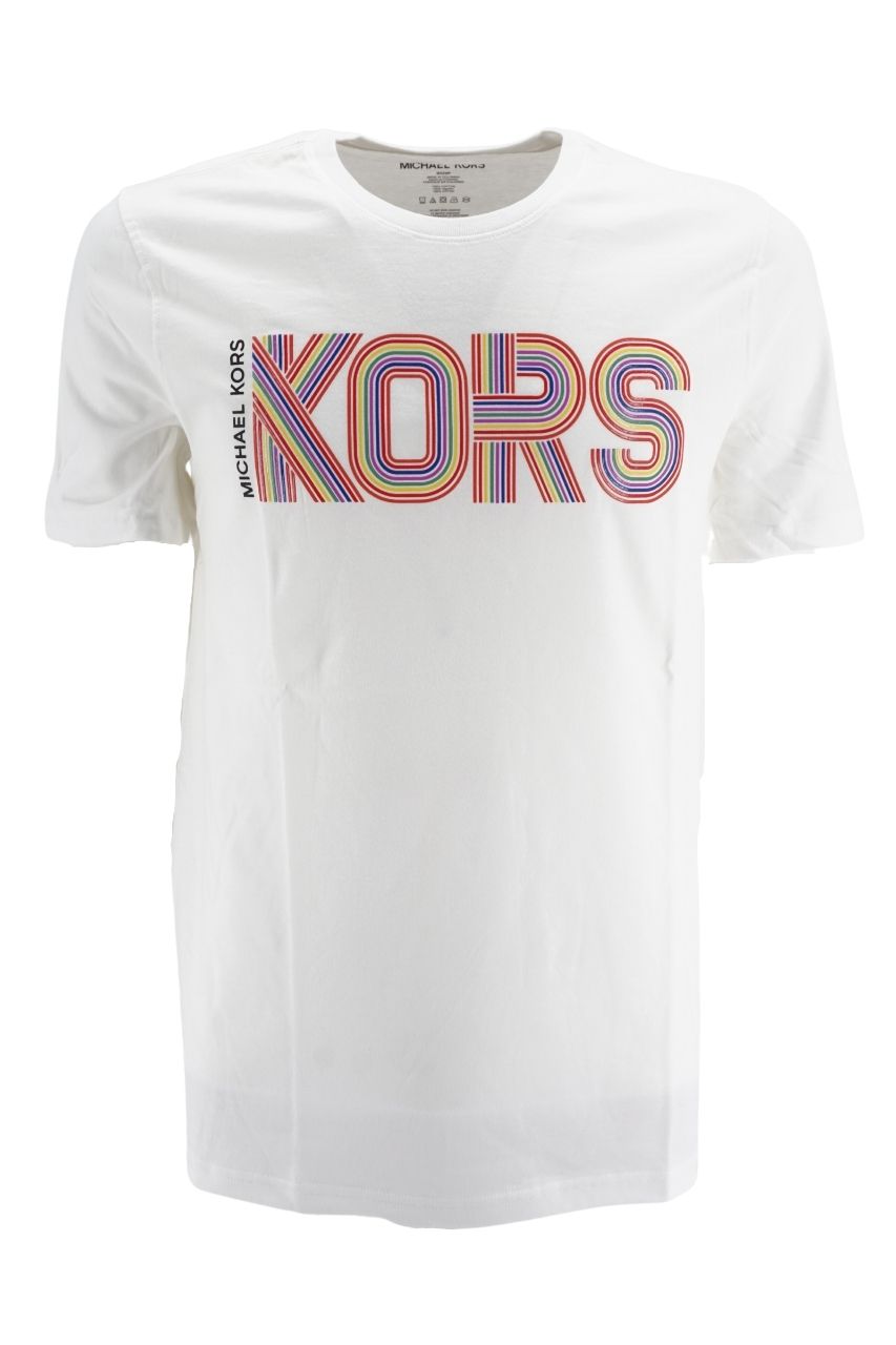 T-Shirt con Logo Michael Kors / Bianco - Ideal Moda