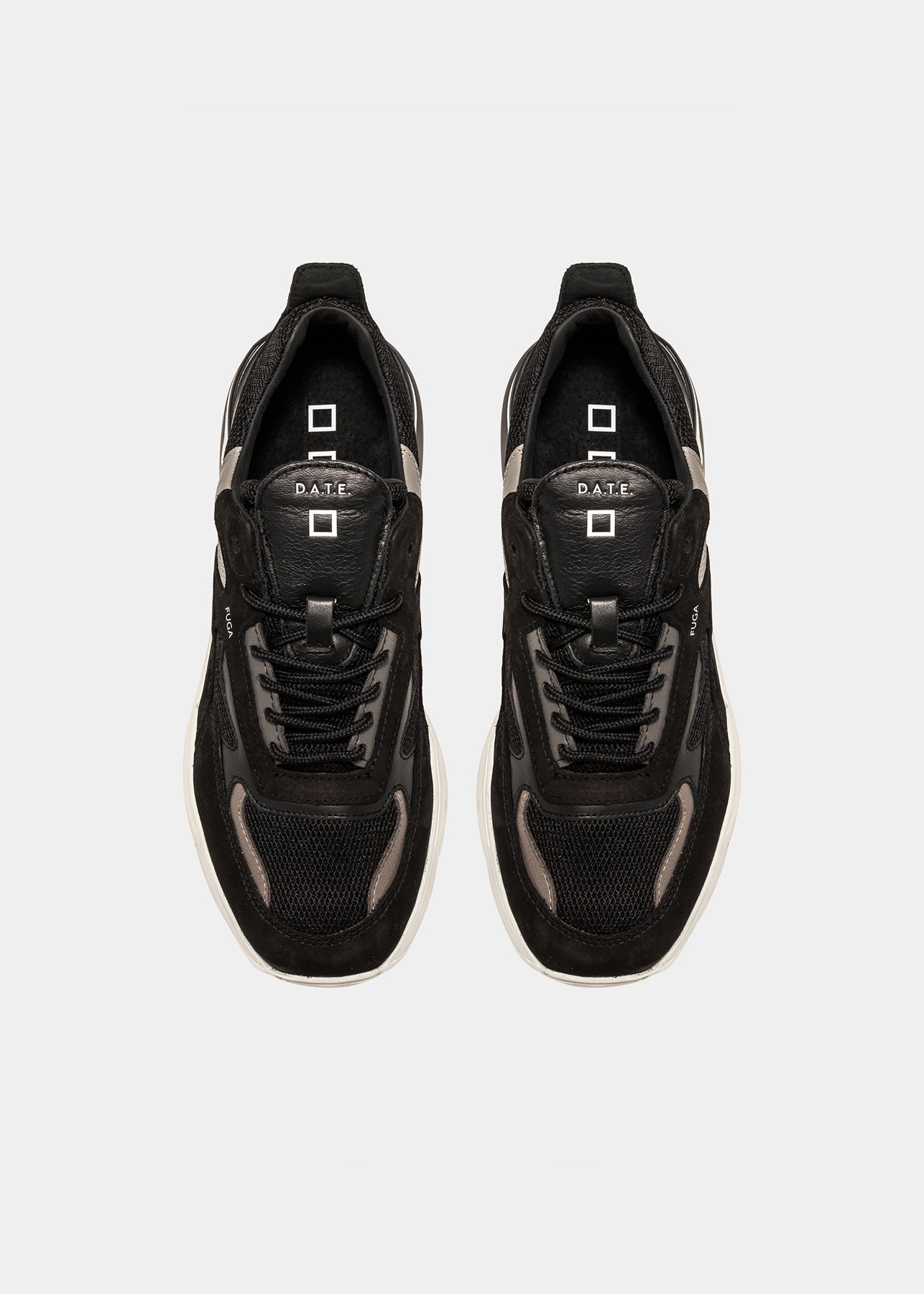 Sneaker DATE Fuga Mesh / Nero - Ideal Moda
