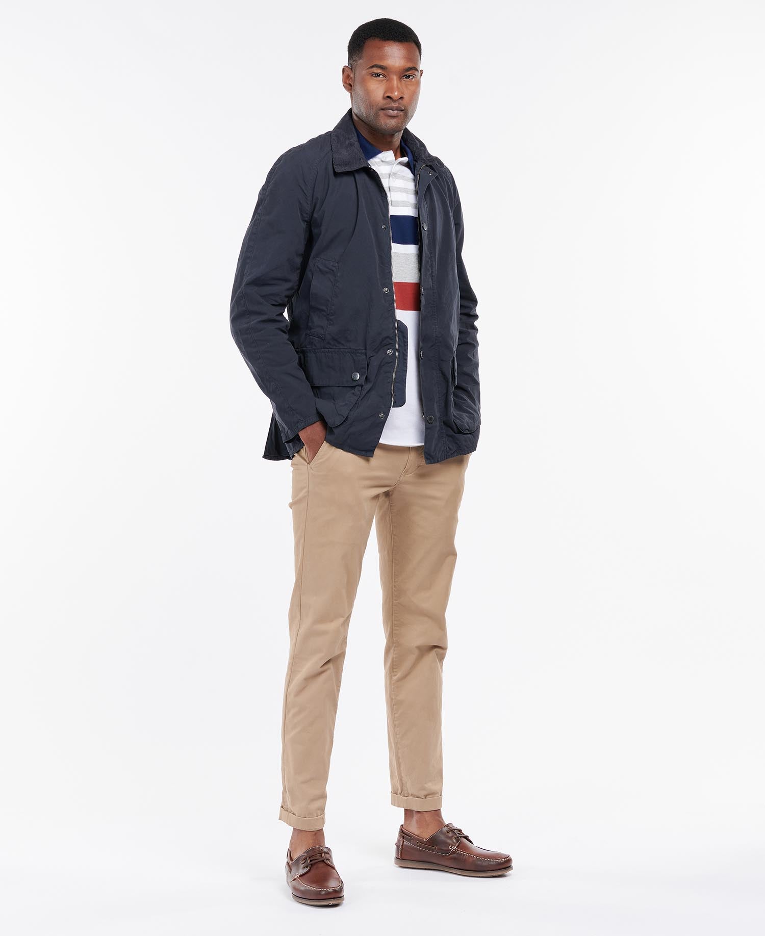 Giacca Ashby Casual Barbour / Blu - Ideal Moda