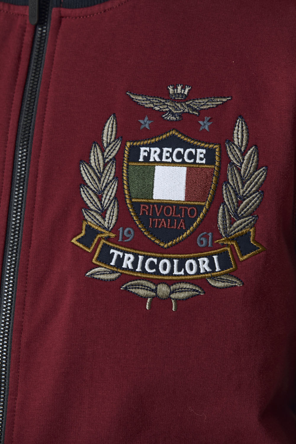 Felpa con Cappuccio Rimovibile Aeronautica Militare / Blu - Ideal Moda