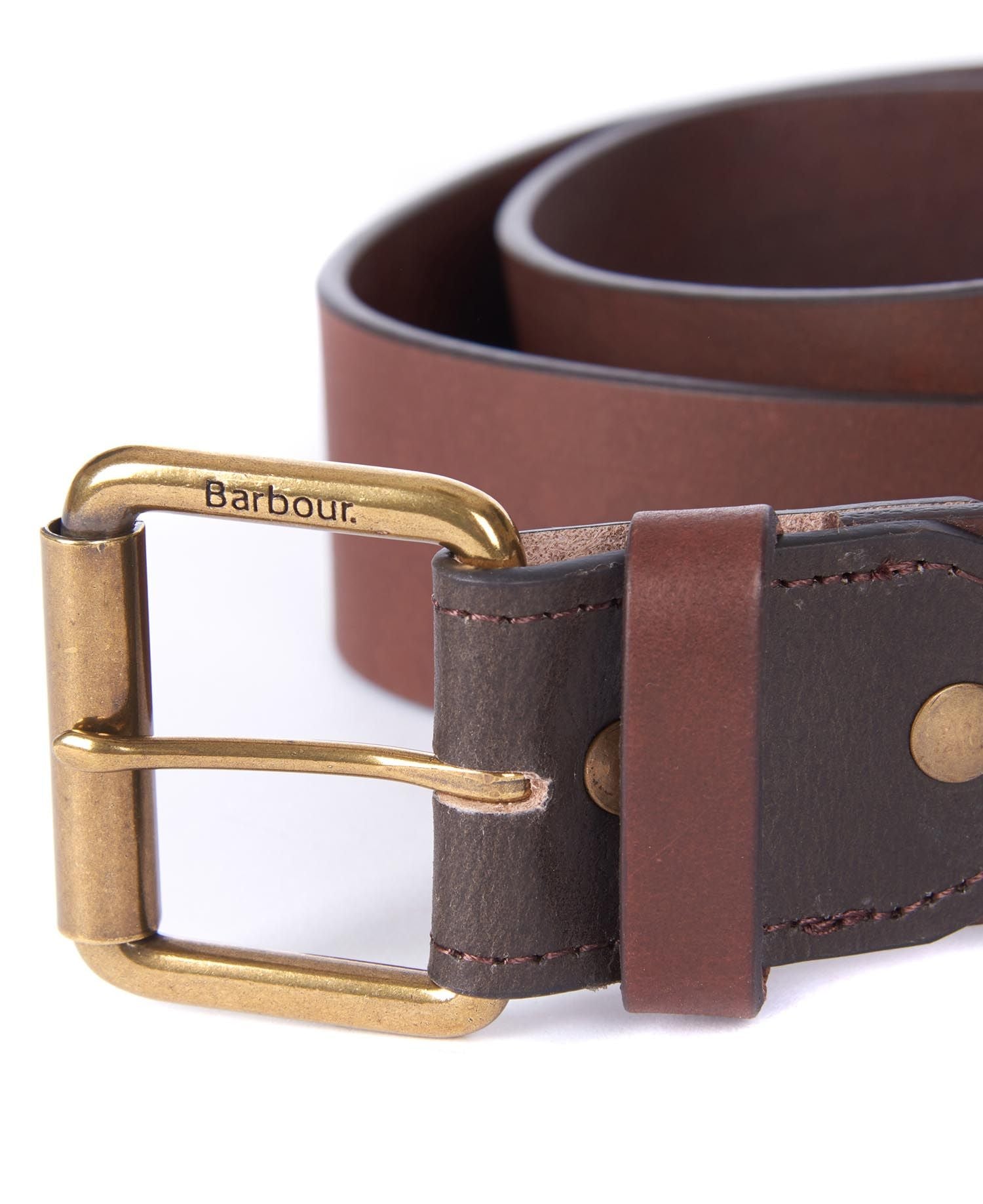 Cintura in Pelle Barbour / Marrone - Ideal Moda