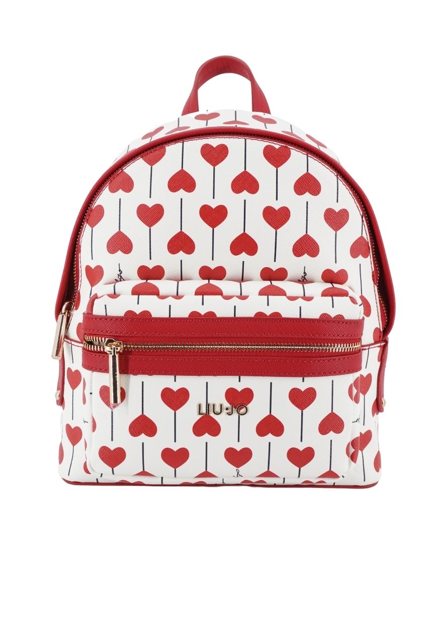 Zaino Liu Jo con Cuori / Rosso - Ideal Moda