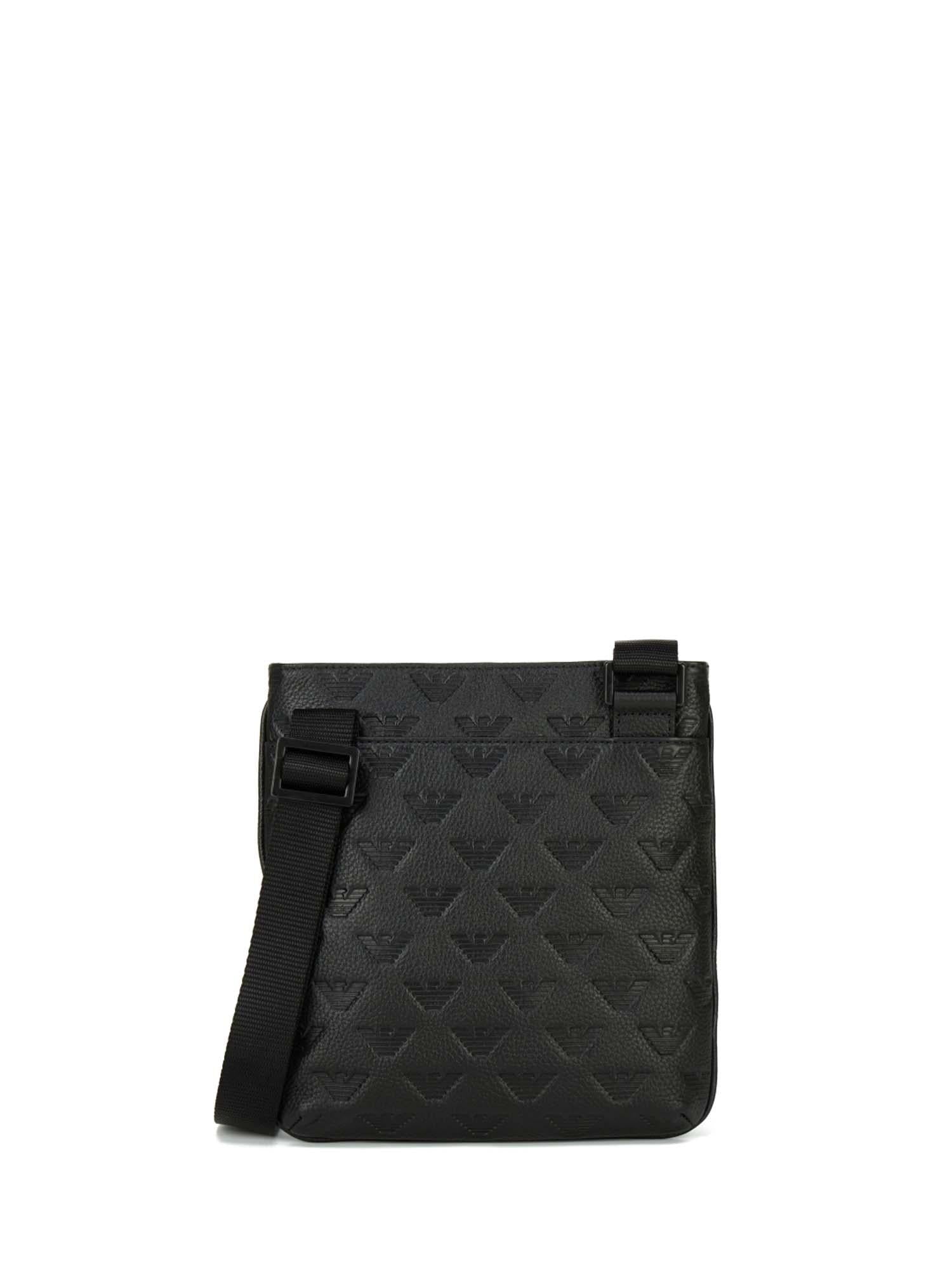 Borsa a Tracolla con Logo Emporio Armani / Nero - Ideal Moda