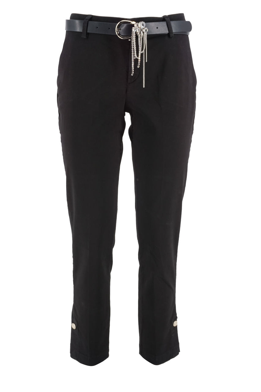 Pantalone Liu Jo in Cotone / Nero - Ideal Moda