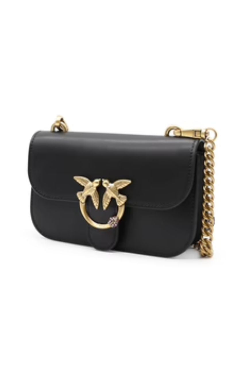 Borsa a Tracolla con Applicazione Pinko / Nero - Ideal Moda