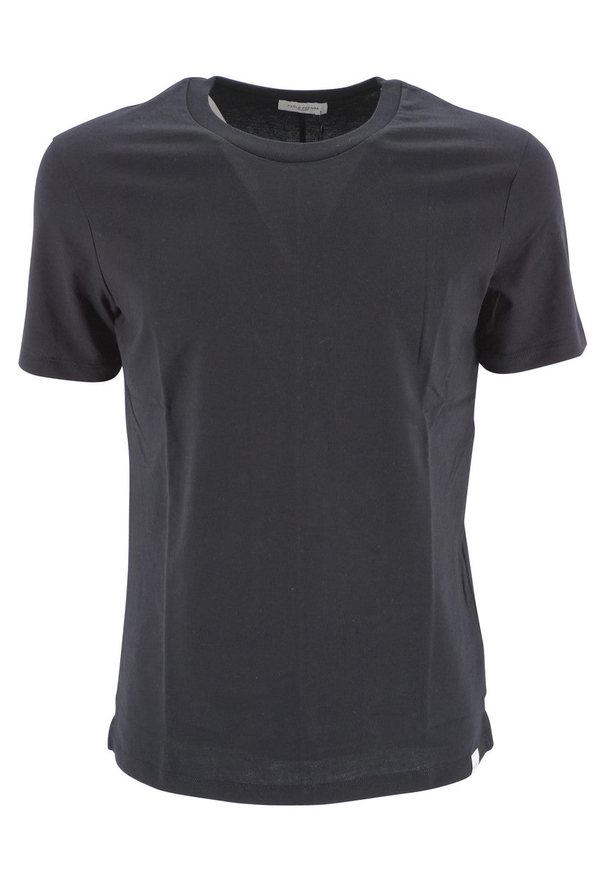 T-Shirt Paolo Pecora Mezze Maniche / Nero - Ideal Moda