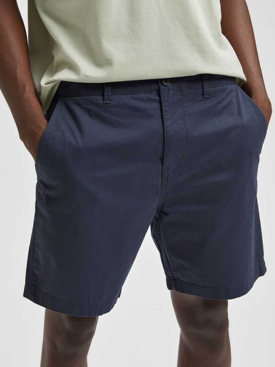 Pantaloncino Selected in Cotone / Blu - Ideal Moda