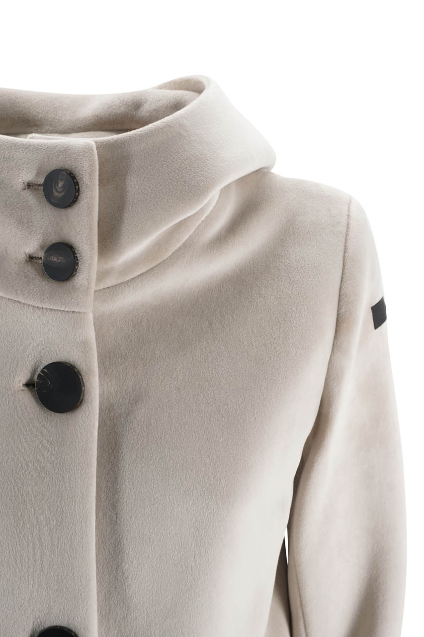 Cappotto RRD Neo Velvet Parka Lady / Beige - Ideal Moda