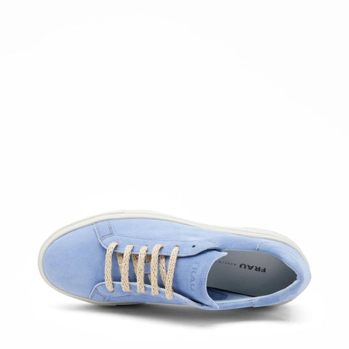 Sneaker in Pelle Scamosciata Frau / Blu - Ideal Moda