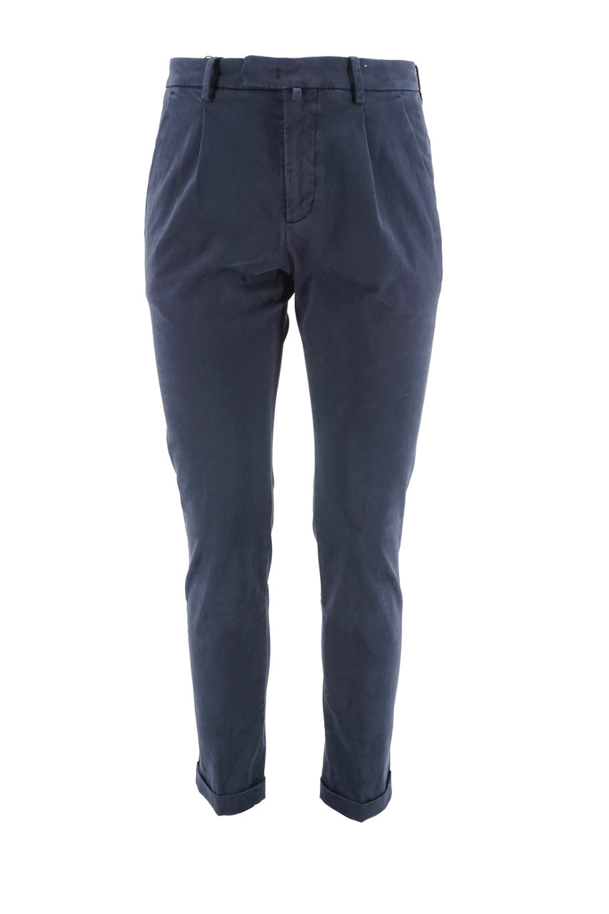 Pantalone Briglia Slim Fit / Blu - Ideal Moda