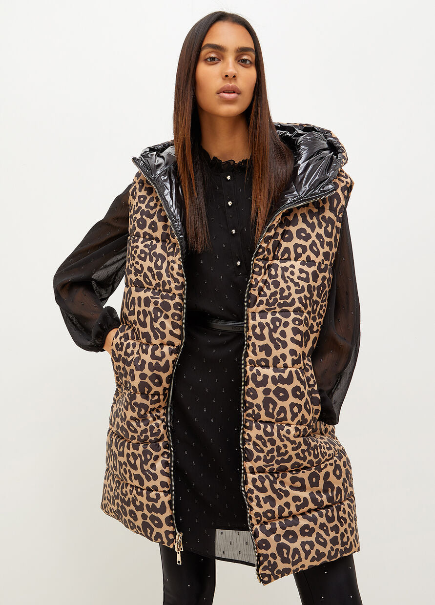 Gilet Reversibile Liu Jo / Nero - Ideal Moda