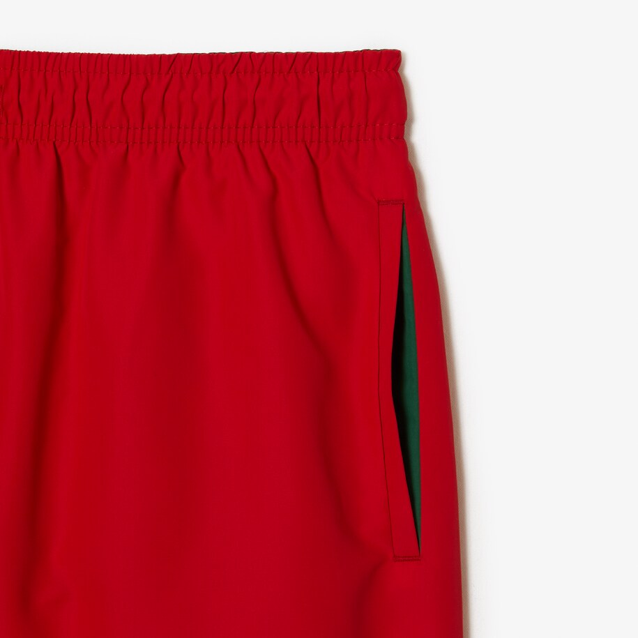 Costume con Logo Lacoste / Rosso - Ideal Moda