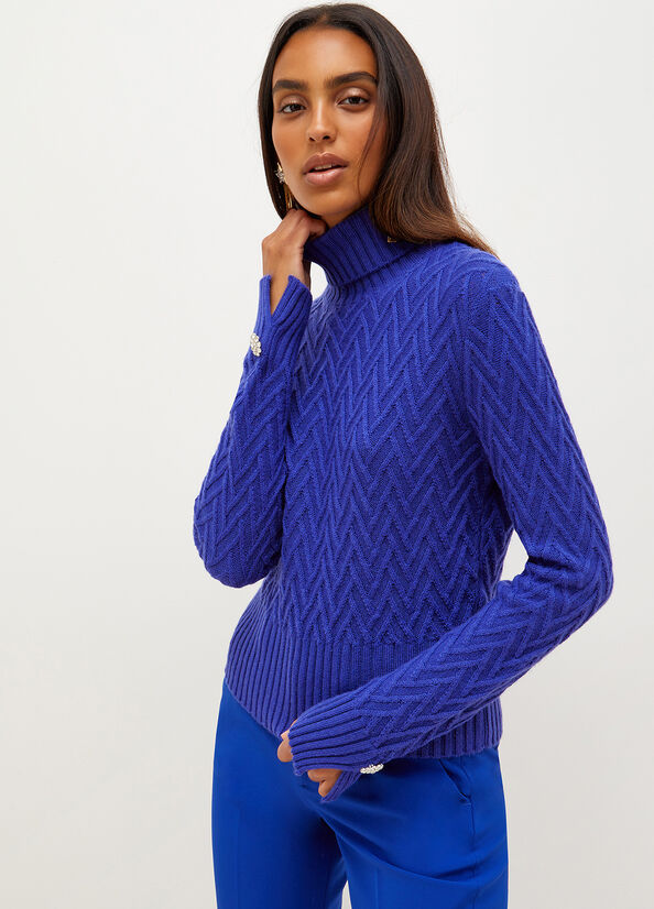 Dolcevita in Misto Lana Liu Jo / Bluette - Ideal Moda