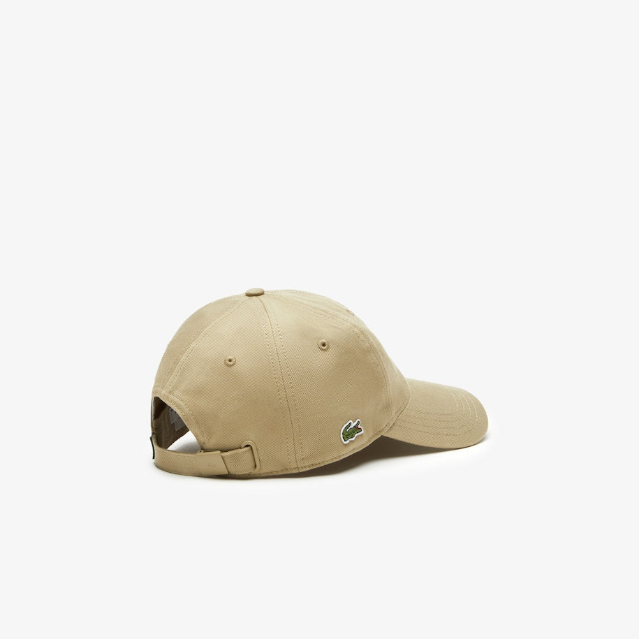 Berretto Unisex in Cotone Lacoste / Beige - Ideal Moda