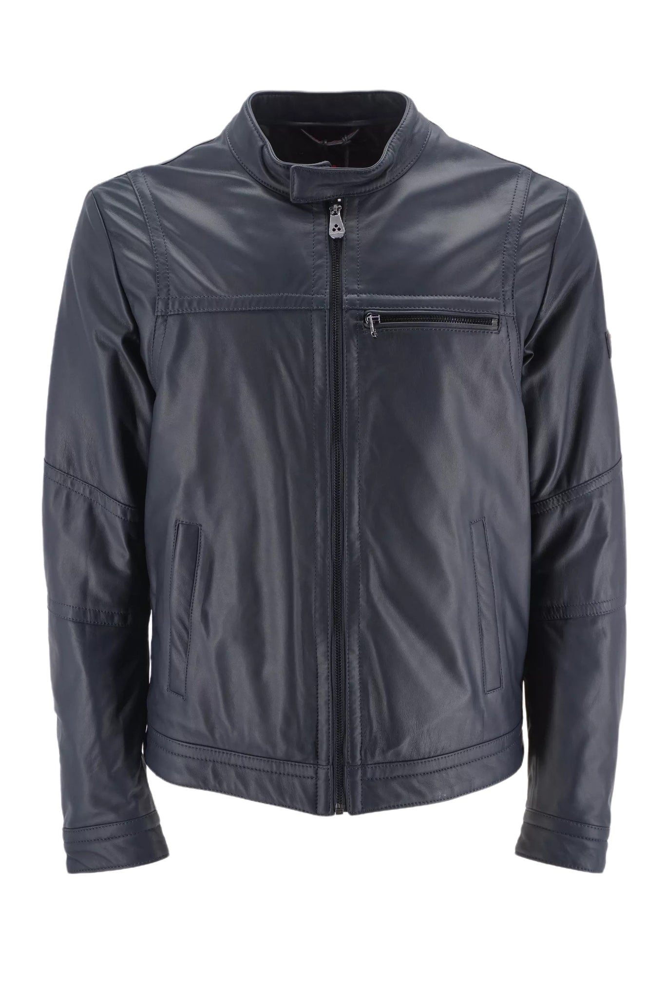 Giubbino Biker con Logo Peuterey / Blu - Ideal Moda
