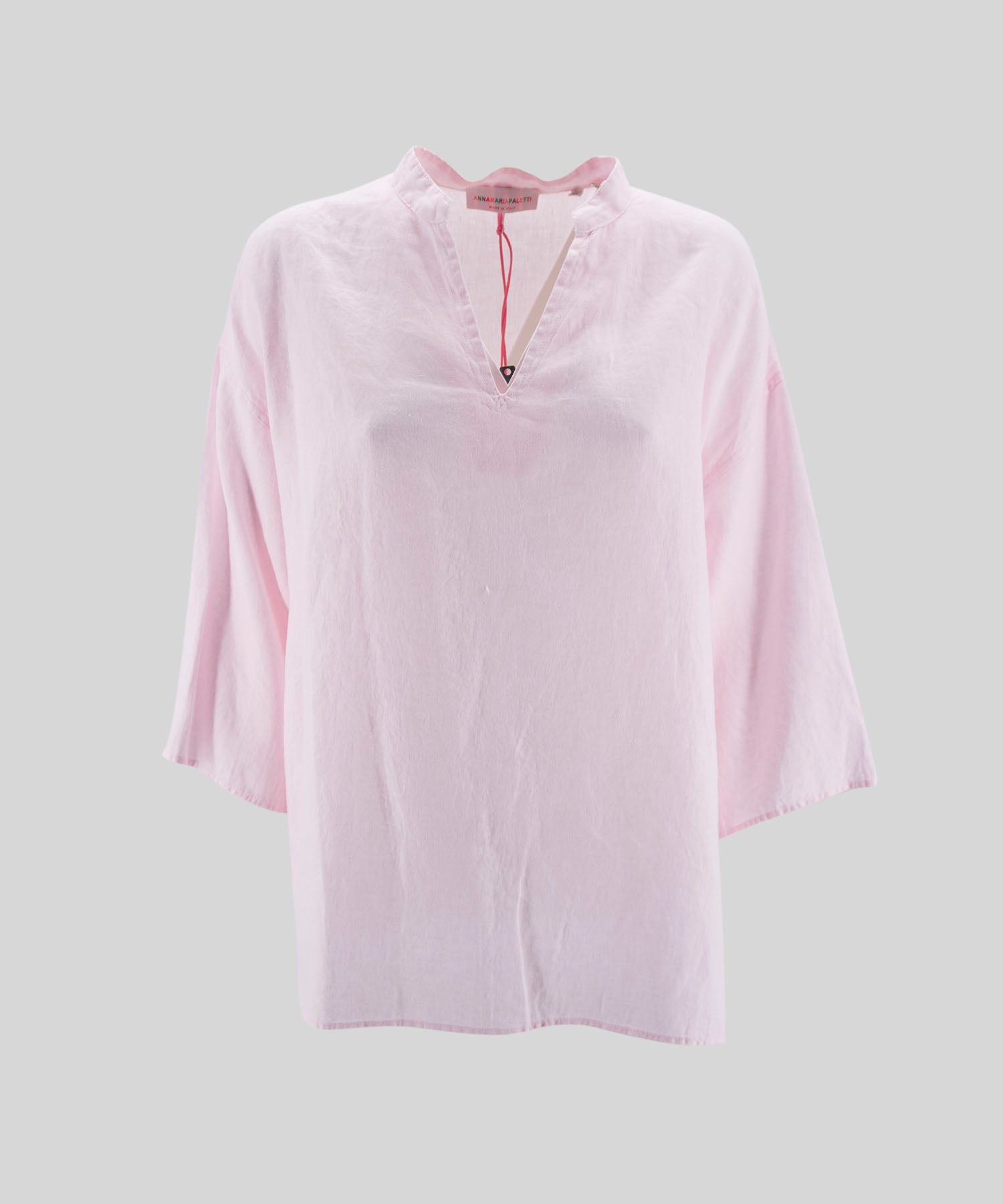 Camicia Regular Fit / Rosa - Ideal Moda