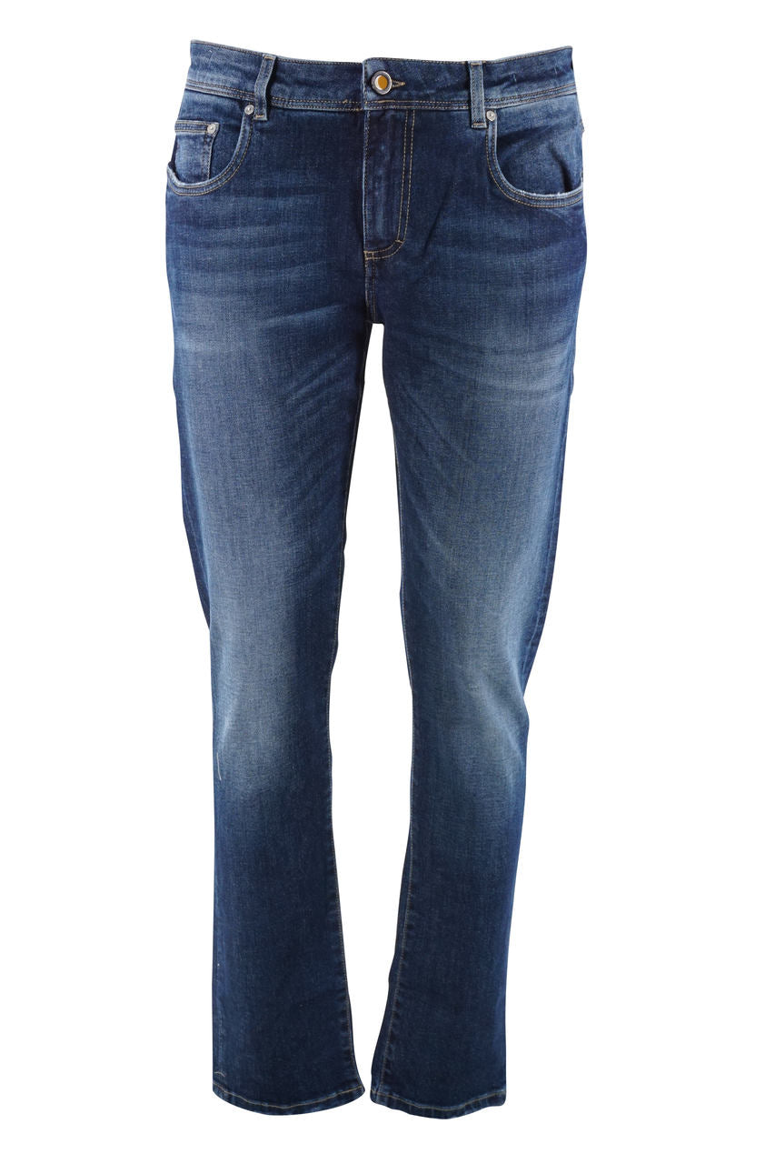 Jeans Camouflage Slim Fit / Jeans - Ideal Moda