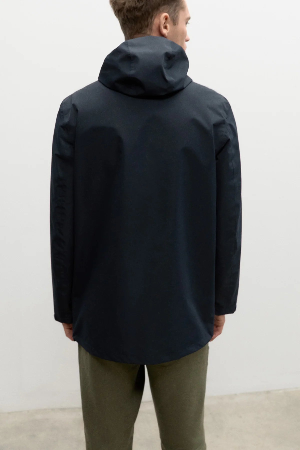 Giubbino con Cappuccio Ecoalf / Blu - Ideal Moda