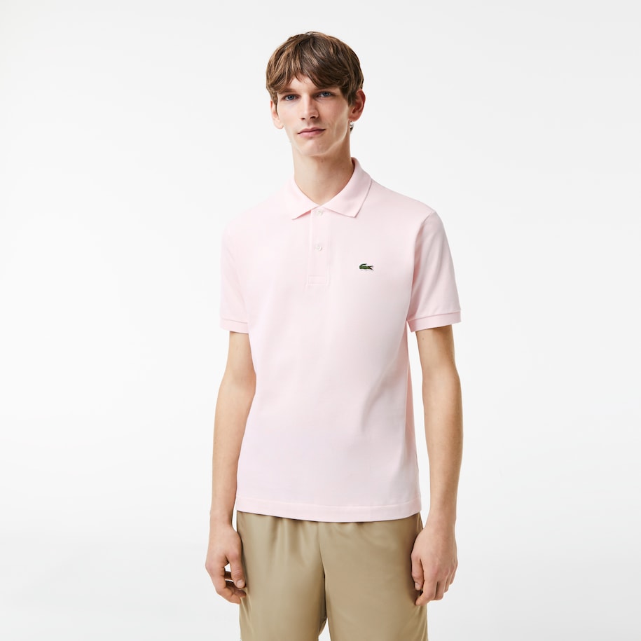 Polo 12.12 con Logo Lacoste / Rosa - Ideal Moda