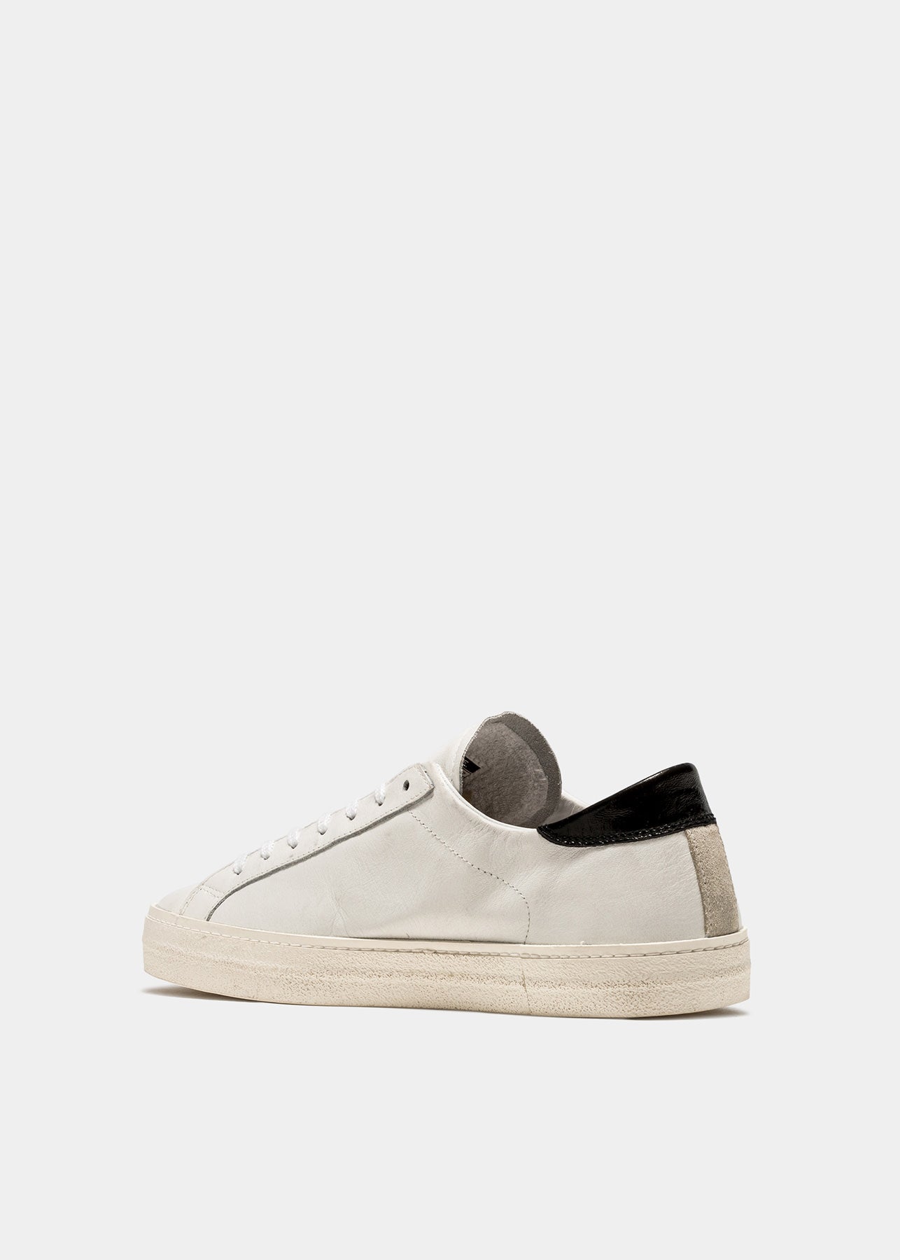 Sneaker DATE Hill Low Vintage Calf / Bianco - Ideal Moda
