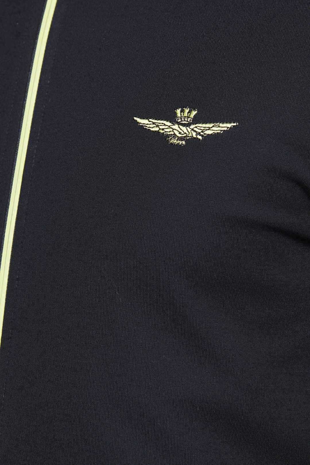 Felpa Aeronautica Militare in Interlock  / Blu - Ideal Moda