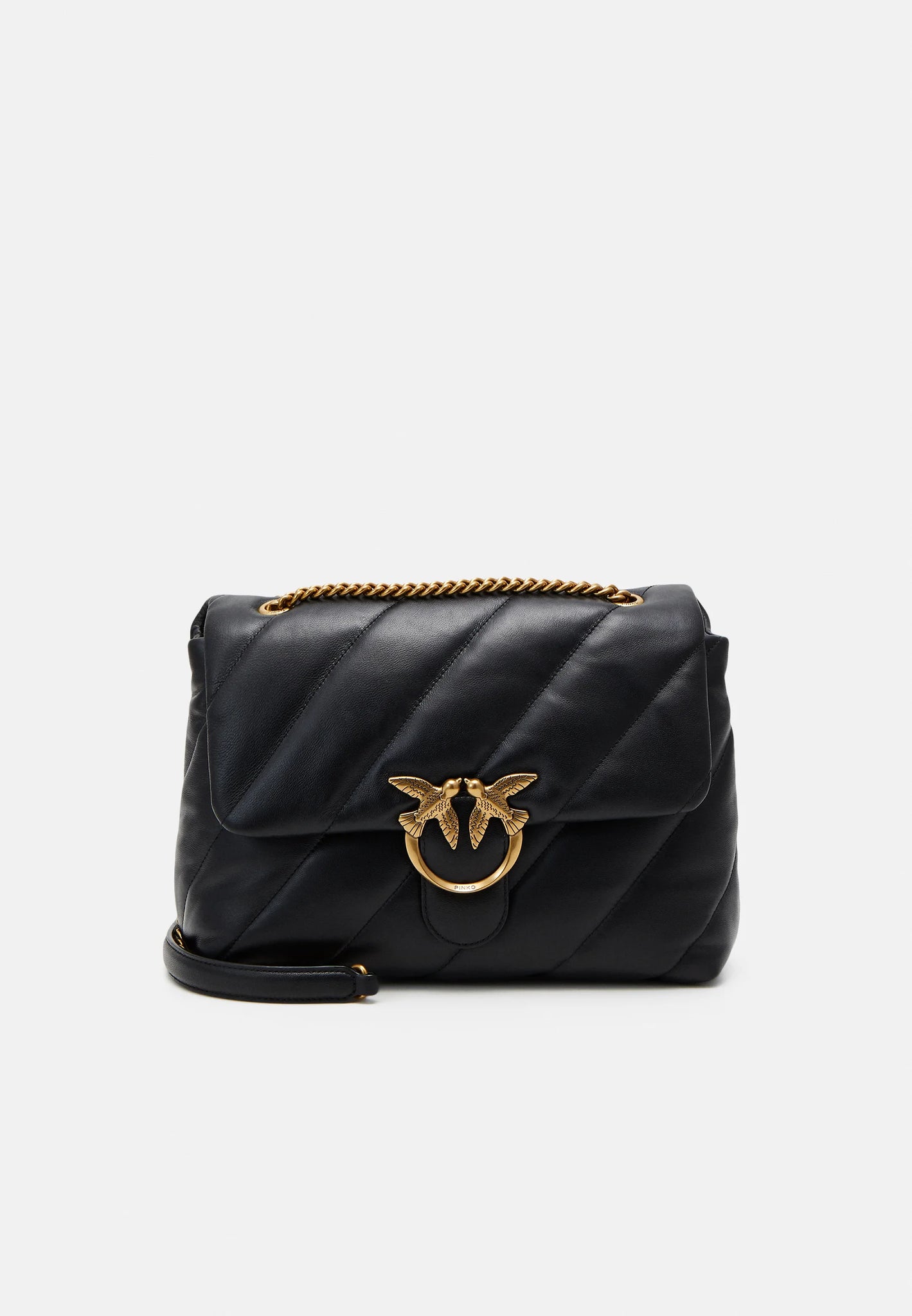 Borsa Pinko Big Love Puff Maxi Quilt / Nero - Ideal Moda