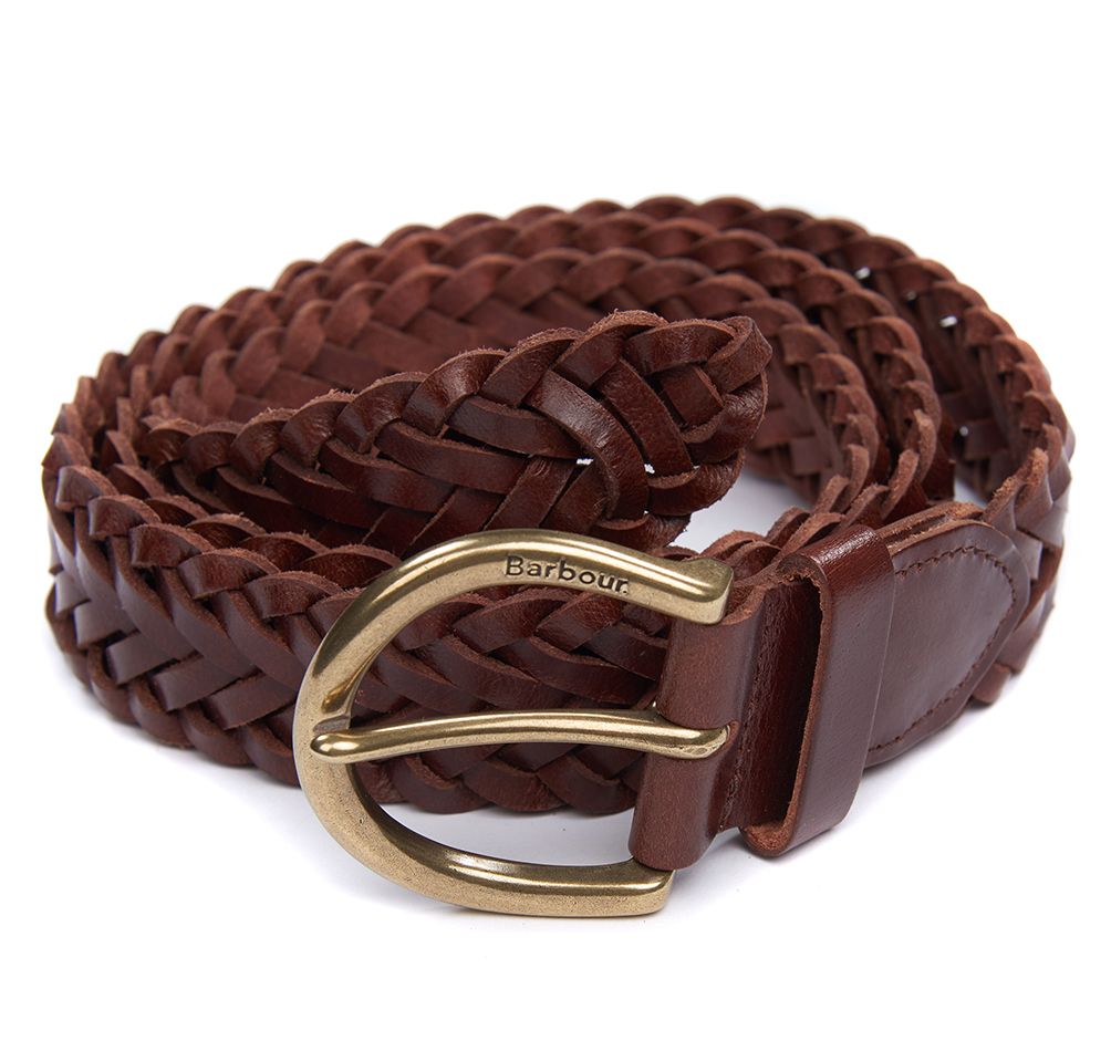 Cintura Barbour in Pelle / Marrone - Ideal Moda
