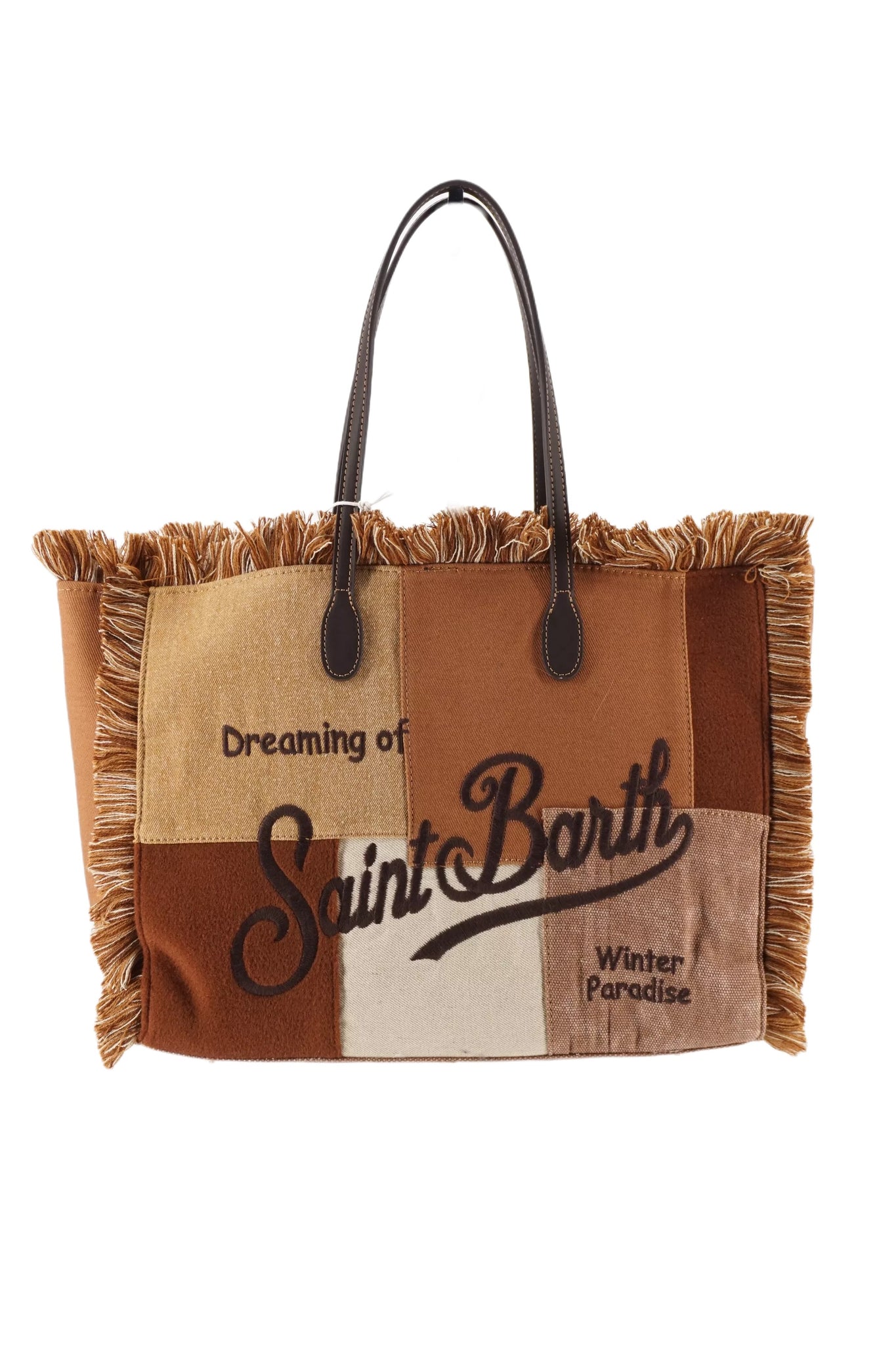 Borsa Vanity in Maglia Mc2 Saint Barth / Beige - Ideal Moda